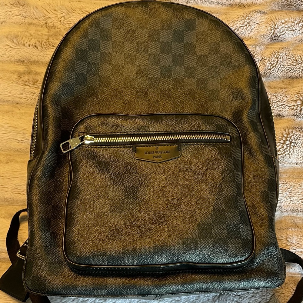 Louis Vuitton Josh Backpack Damier Graphite